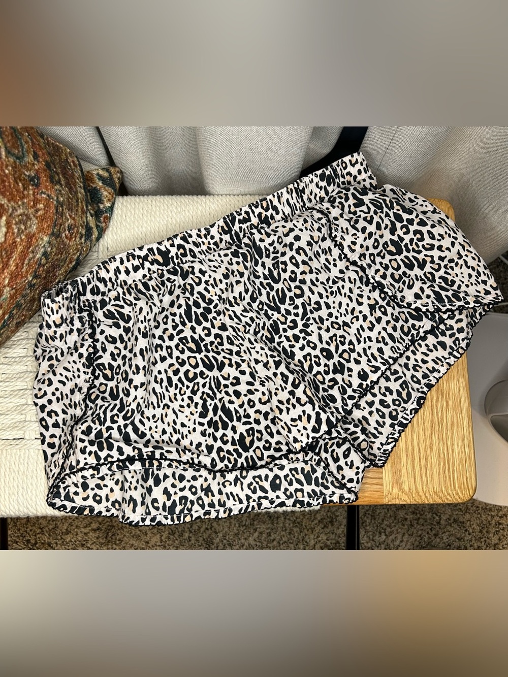Victoria’s Secret Leopard Sleep PJ Shorts Small